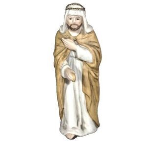 Wise Man Figurine Greatest Stories Ever Told Lord's Supper 6-in Chalkware Gift
